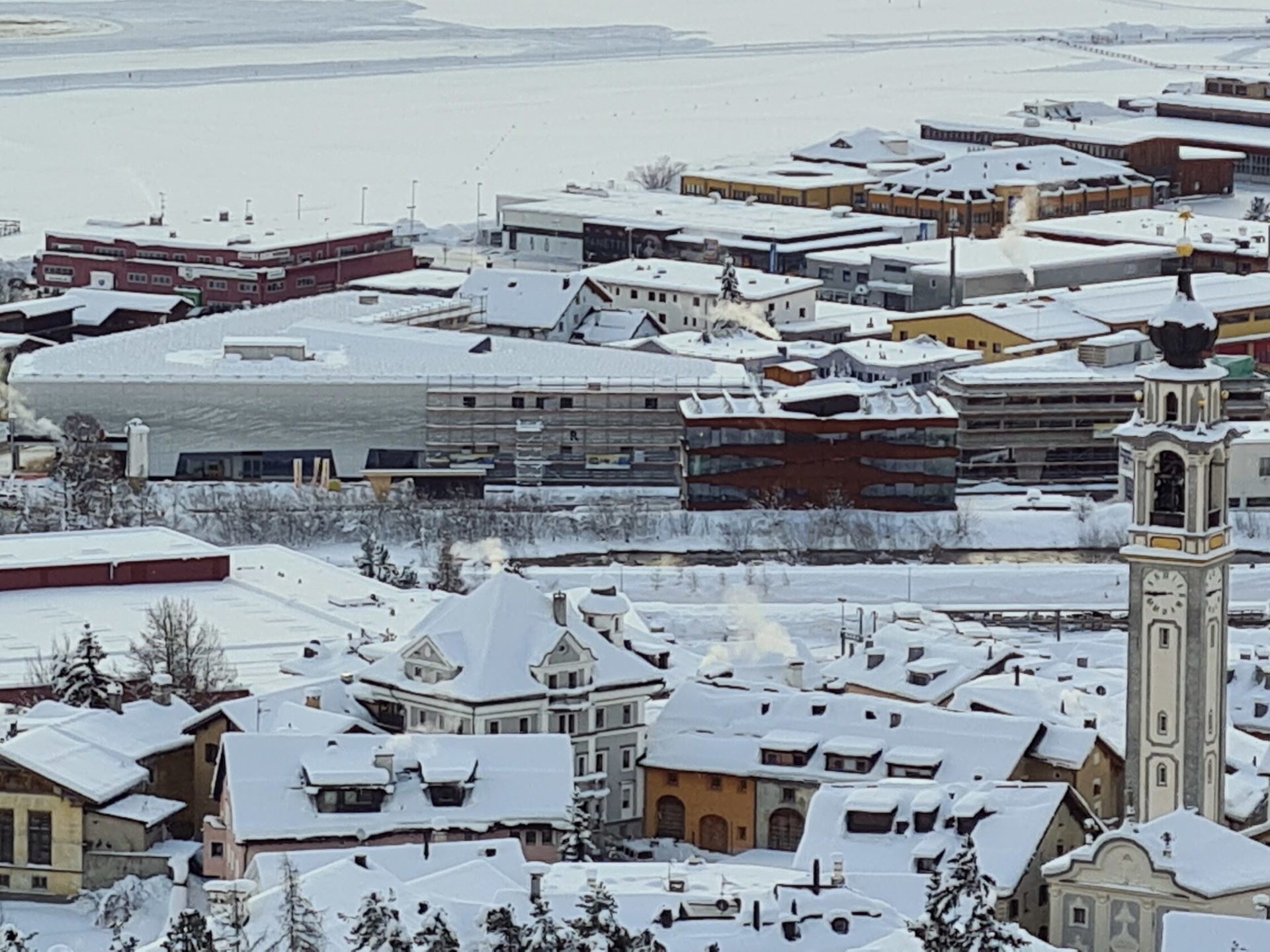 Endspurt für die erste Migros im Engadin